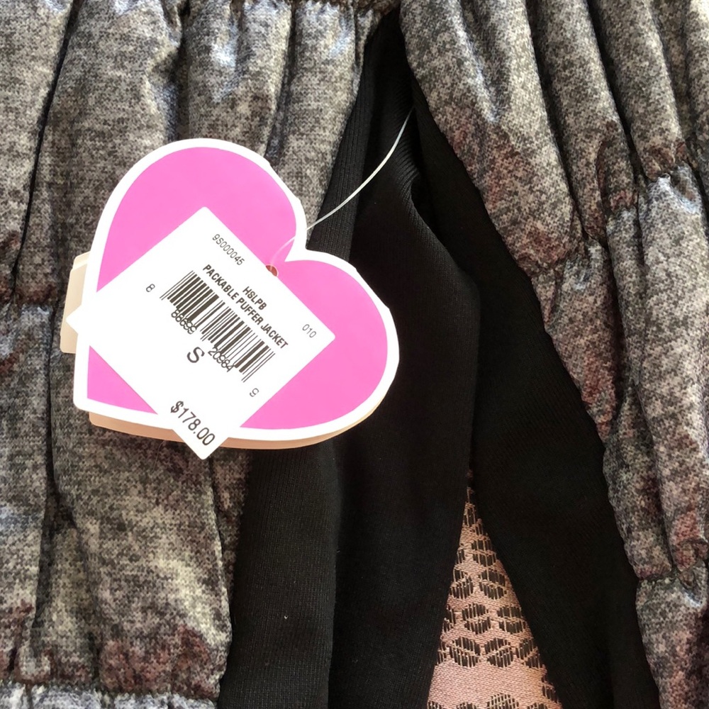 Juicy Couture Sport Packable Puffer Jacket-Grey - Picture 5 of 8